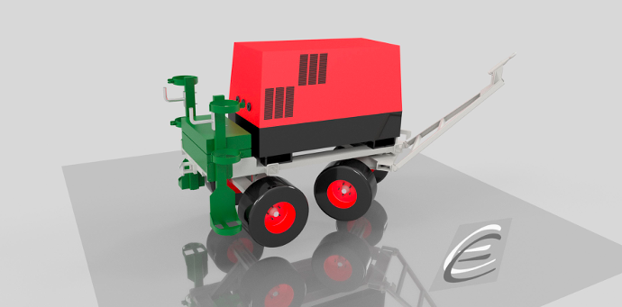 Trailer lasaggregaat